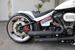 Oil Tank Side Covers 2018+ HD Softail M8 Fat Boy FLFB Breakout FXBR Deluxe FLDE Sport Glide FLSB Fat FXFB Street Bob FXBB Slim FLSL Low Rider FXLR Heritage FLHC FXDR 114 - RIDER PITSTOP