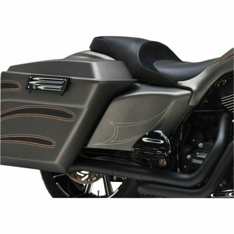 Extended Overlay Side Covers 96-08 HD Touring / Bagger Electra Ultra Street Road King Glide FLHX FLHR FLTR - RIDER PITSTOP