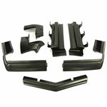 1979-1985 Buick Riviera Bumper Extensions RH LH Fillers Front Rear Set Of 7