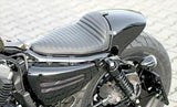 Custom Slotted Cafe Racer Side Covers HD Sportster Iron883 Roadster Nightster Forty Eight 48 - RIDER PITSTOP