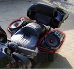 8'' Saddlebag Speaker Tweeter Lids For 2014+ Harley Davidson Touring Models